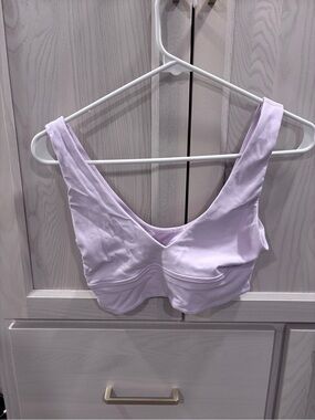 Light pink lululemon bra